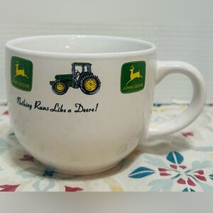 John Deere Green and Yellow Tractor Mug